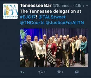 Tennessee Attendees at the ABA Equal Justice Conference