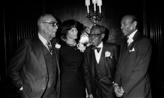 In 1981, members of the newly reconstituted Napier-Looby Bar Association held an awards banquet to honor some of the group's leading historical members. Attorney Robert Lillard (left) and attorney Coyness Ennix (second from right) were the honorees. Former Supreme Court Chief Justice Adolpho A. Birch, Jr. (right) spoke at the event, calling the two men "pathfinders, trailblazers and bridge builders," according to the Nashville Banner article that originally ran with the photo. Also pictured is Assistant Dis