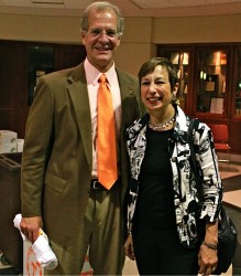 UT College of Law Dean Doug Blaze and Justice Janice Holder