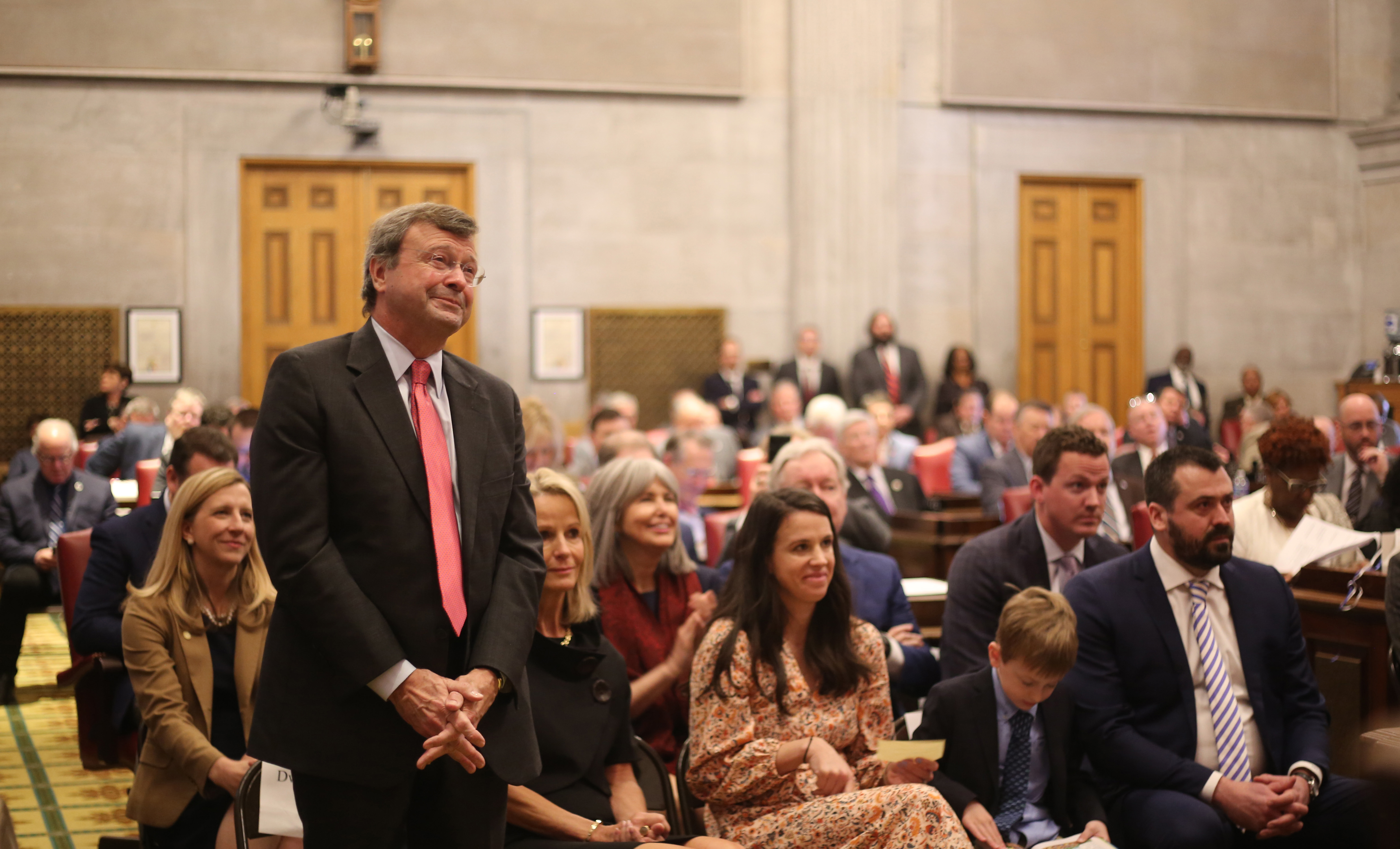 Justice-designate Tarwater at the General Assembly confirmation hearing