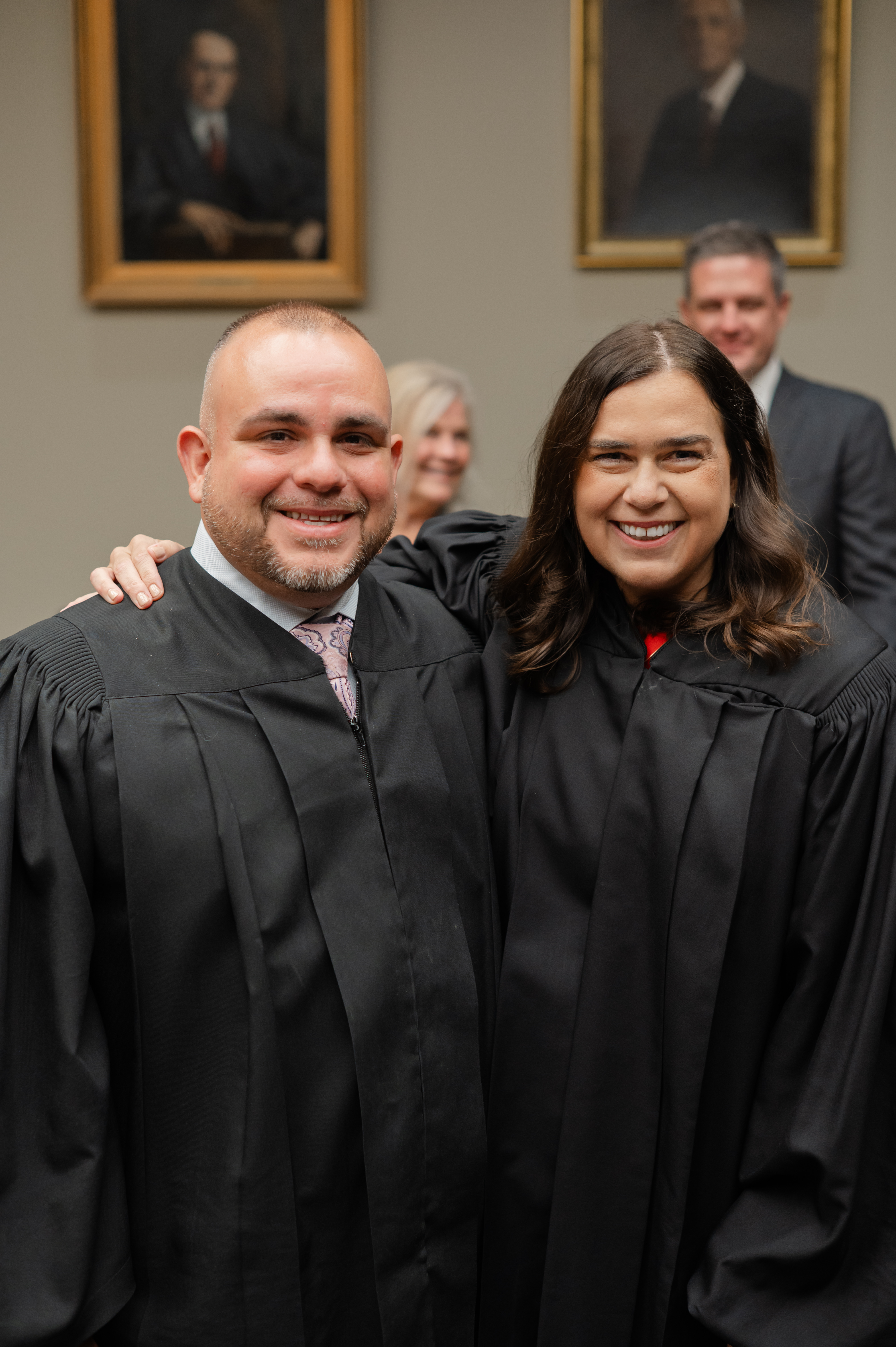 Knox County Criminal Court Judges Hector Sanchez and Emily Abbott