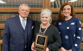 Court of Criminal Appeals Judge Curwood Witt, Missy McConkey,and Renee Hammond 