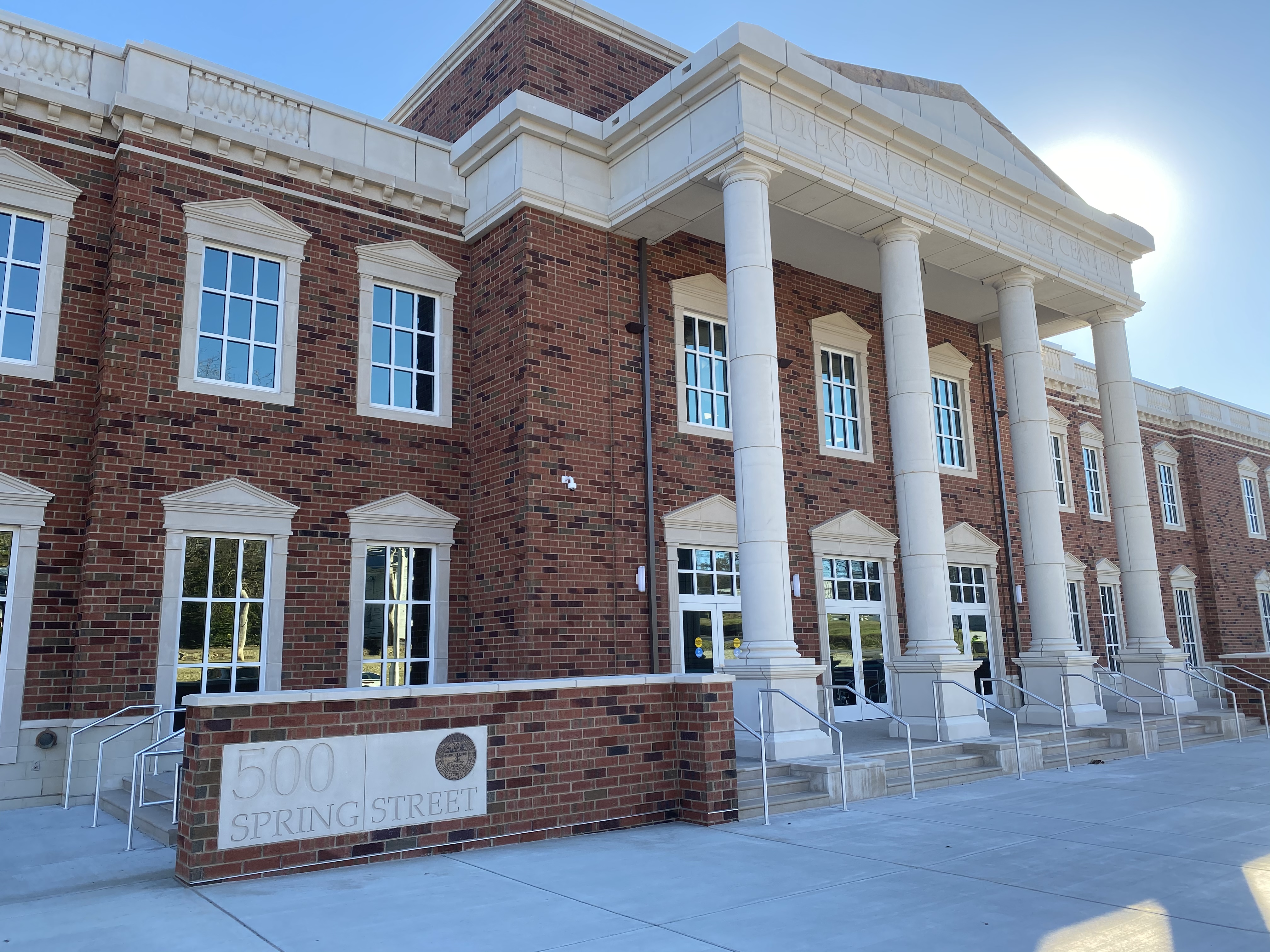 The Dickson County Justice Center (Photo credit: Wold | HFR Design)