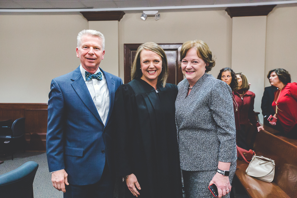 Judge Olita with her parents Dr. William and Anne Wall