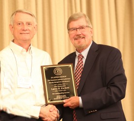 Judge Puckett and Chief Justice Jeff Bivins