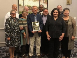 Judge Jimmy Smith with members of the Ruben family