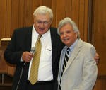 Retired Judge Joe Riley and Judge Stafford. (Photos Courtesy of the State Gazette)