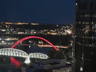 Korean War Veterans Memorial Bridge in Nashville