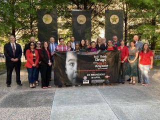 National Drug Endangered Children Awareness Event at Legislative Plaza in Nashville